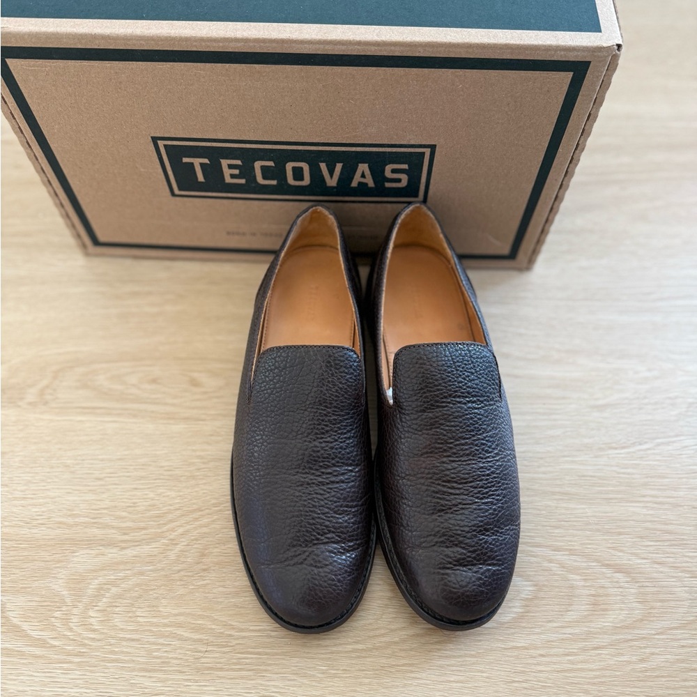 Tecovas “The Monterrey” Slip-On — Hickory Bison
